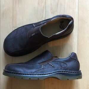 Dr. Martens Dark Brown Leather Loafers New